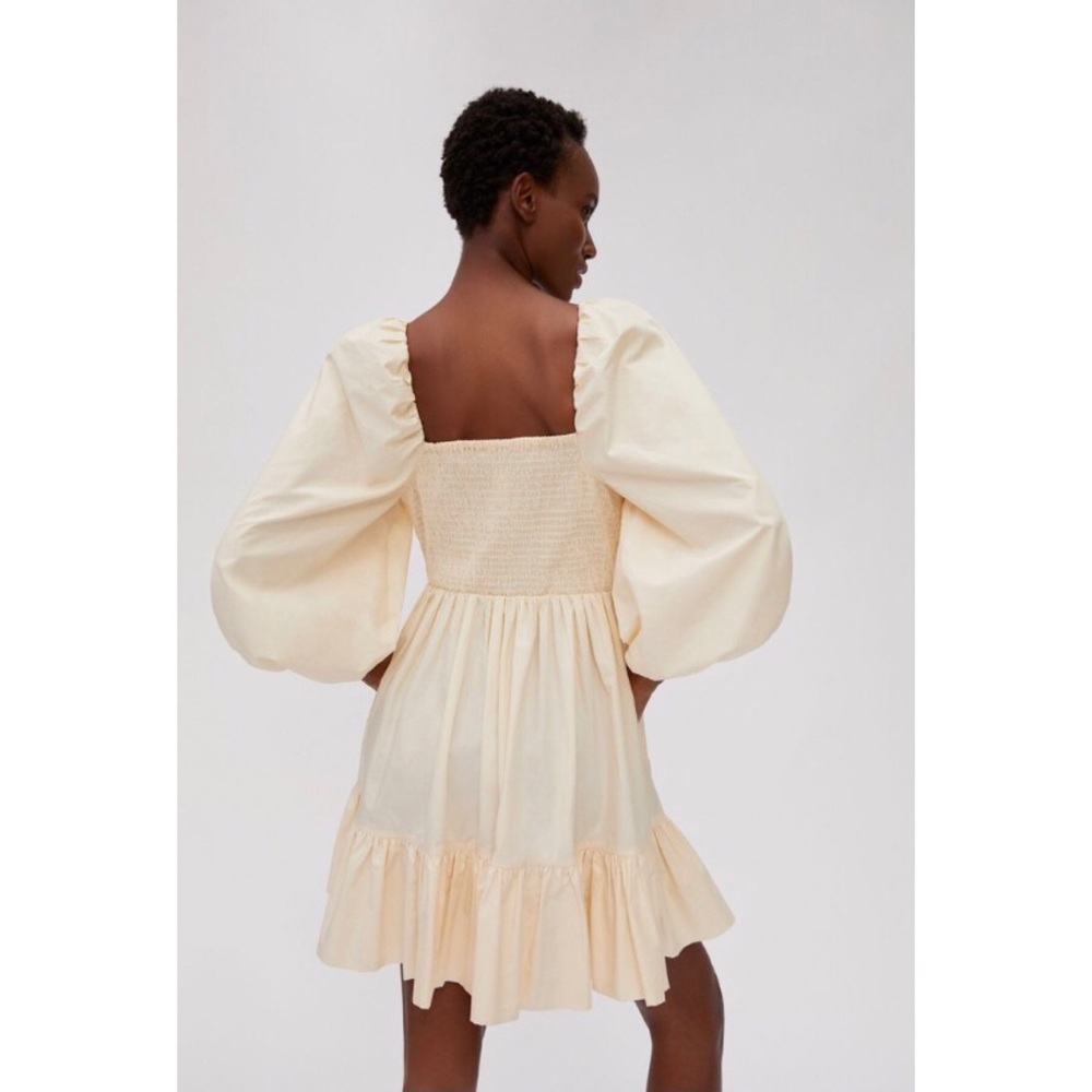ANTHROPOLOGIE MARIA TUNIC DRESS IN IVORY - Picture 3 of 10